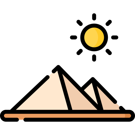 Pyramid Special Lineal color icon