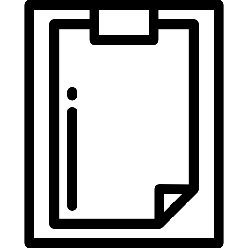 Clipboard Detailed Rounded Lineal icon