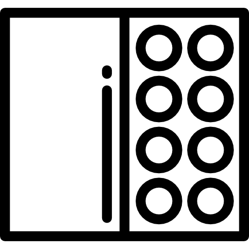 akwarela Detailed Rounded Lineal ikona