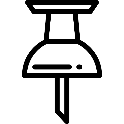 zawleczka Detailed Rounded Lineal ikona
