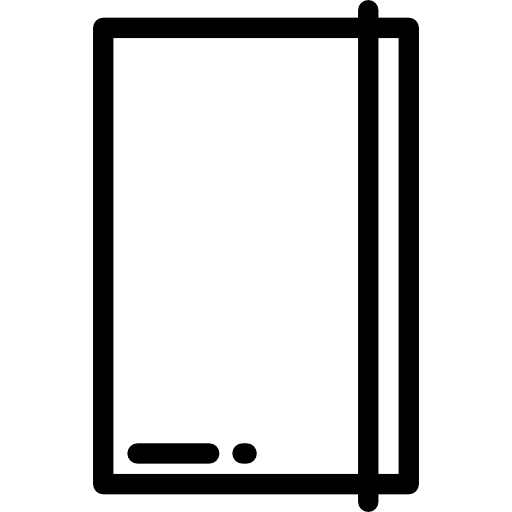 Notebook Detailed Rounded Lineal icon