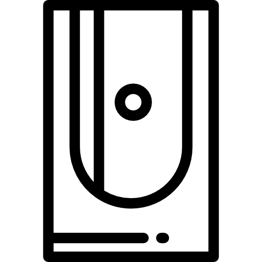 ostrzałka Detailed Rounded Lineal ikona