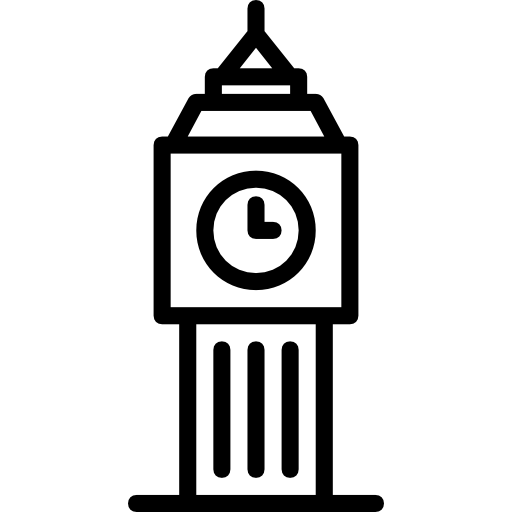 Big ben Basic Miscellany Lineal icon