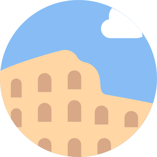 コロッセオ Basic Miscellany Flat icon
