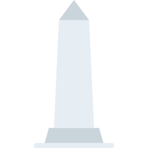 obelisk Basic Miscellany Flat icon