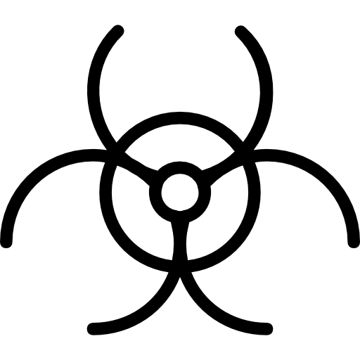 Biohazard Basic Miscellany Lineal icon
