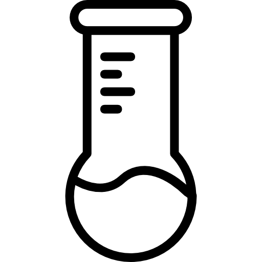 Test tube Basic Miscellany Lineal icon