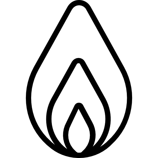 火 Basic Miscellany Lineal icon