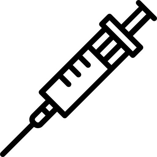 strzykawka Basic Miscellany Lineal ikona