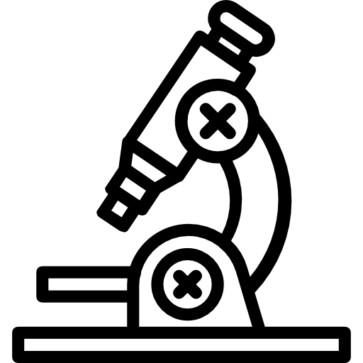 microscopio Basic Miscellany Lineal icona