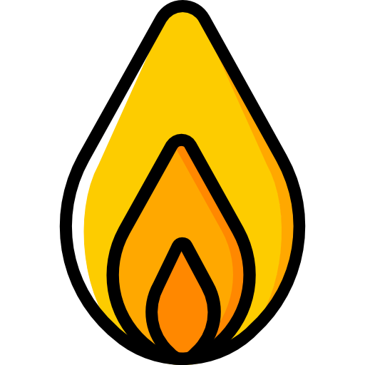 Fire Basic Miscellany Yellow icon