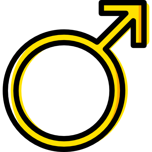 mannelijk Basic Miscellany Yellow icoon
