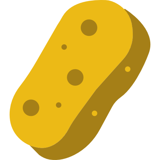 Sponge Basic Miscellany Flat icon