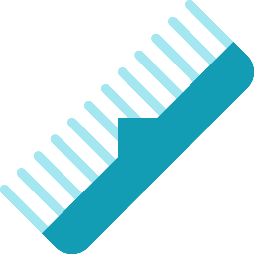Comb Basic Miscellany Flat icon