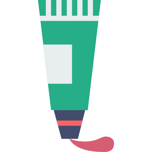 歯磨き粉 Basic Miscellany Flat icon