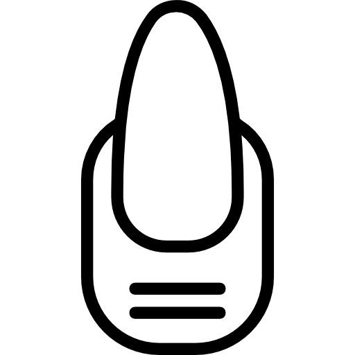 manicure Basic Miscellany Lineal icona