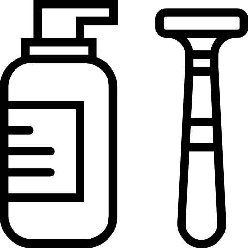 Shaving Basic Miscellany Lineal icon