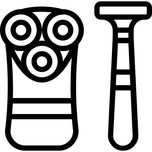 Shaving Basic Miscellany Lineal icon