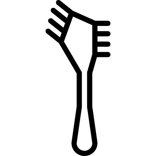 Hair brush Basic Miscellany Lineal icon