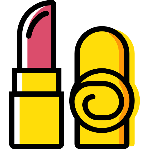 Lipstick Basic Miscellany Yellow icon