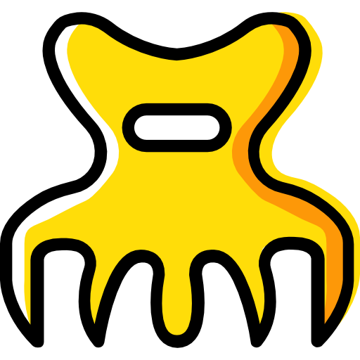 haarklammer Basic Miscellany Yellow icon