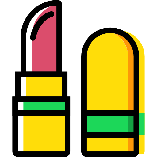 Lipstick Basic Miscellany Yellow icon