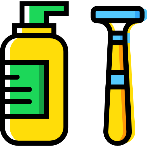 Shaving Basic Miscellany Yellow icon
