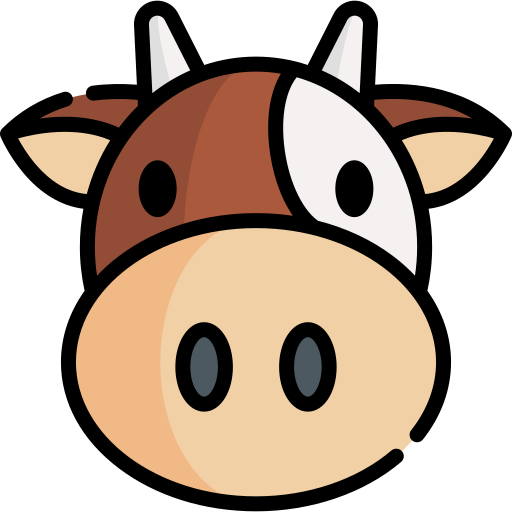 Sacred cow Special Lineal color icon