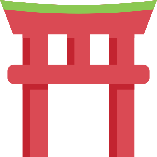 Torii gate Special Flat icon