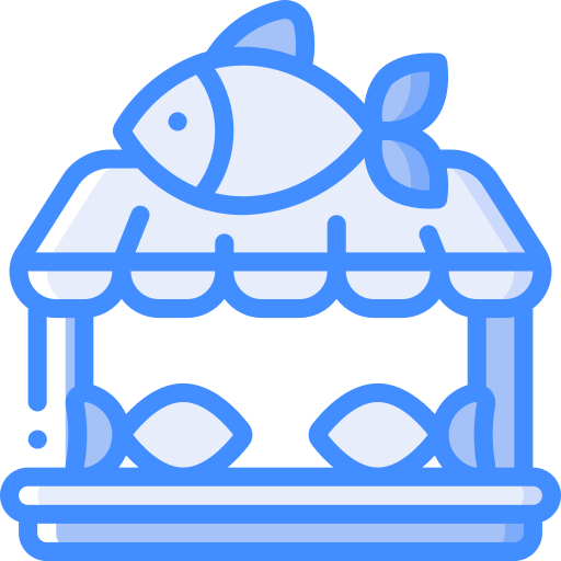 魚市場 Basic Miscellany Blue icon