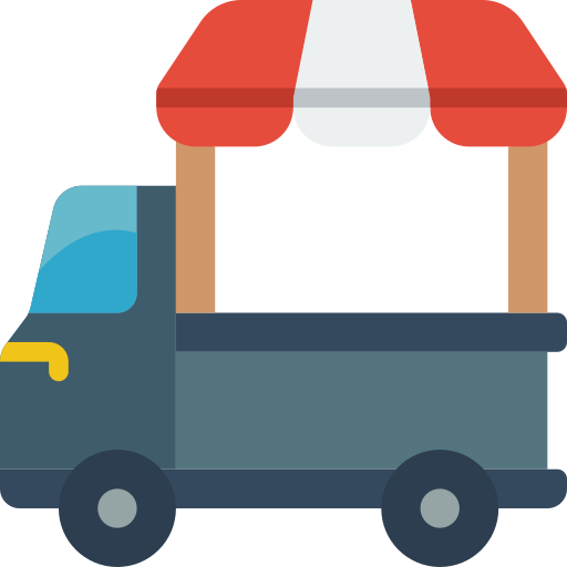 Food truck Basic Miscellany Flat icon
