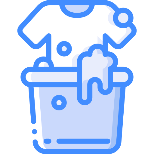 세탁 Basic Miscellany Blue icon