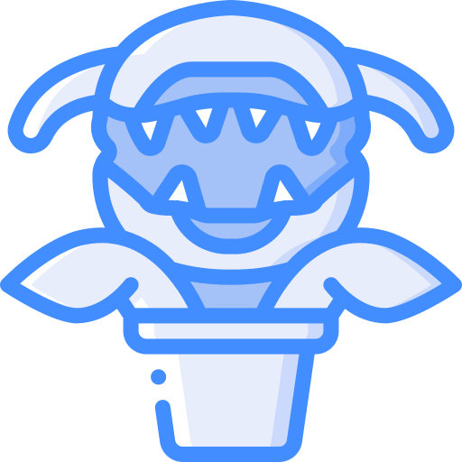 fleischfressende pflanze Basic Miscellany Blue icon