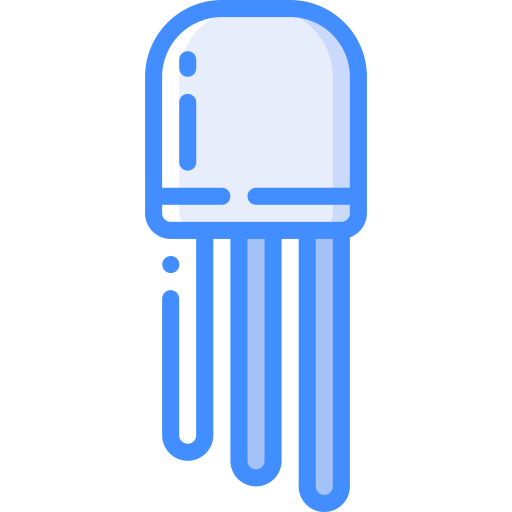 transistor Basic Miscellany Blue icon