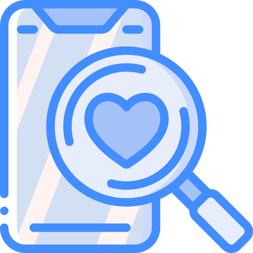 데이트 앱 Basic Miscellany Blue icon