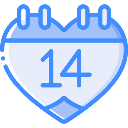 valentinstag Basic Miscellany Blue icon