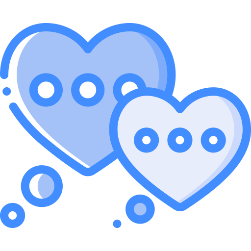 Messaging Basic Miscellany Blue icon