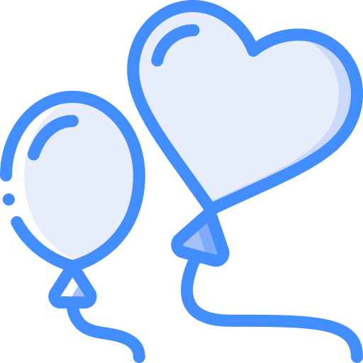 ballonnen Basic Miscellany Blue icoon