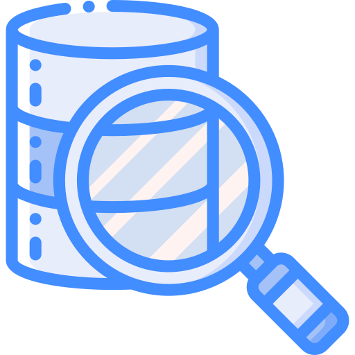 데이터 베이스 Basic Miscellany Blue icon