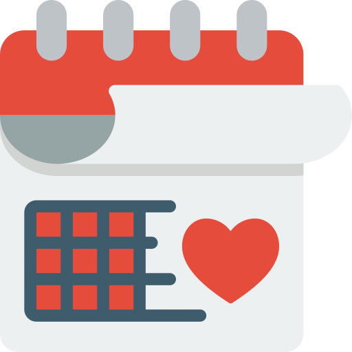Date Basic Miscellany Flat icon