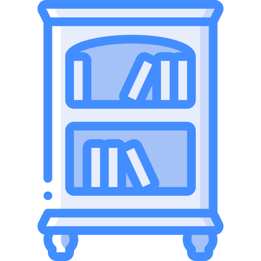 librero Basic Miscellany Blue icono