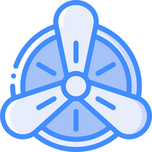 プロペラ Basic Miscellany Blue icon