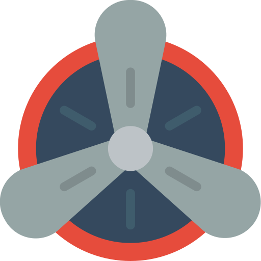 Propeller Basic Miscellany Flat icon