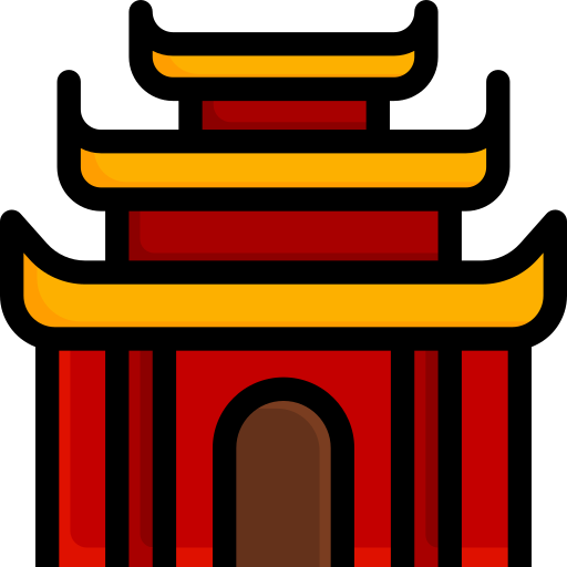 Храм Kosonicon Lineal color иконка