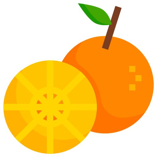 апельсин Kosonicon Flat иконка