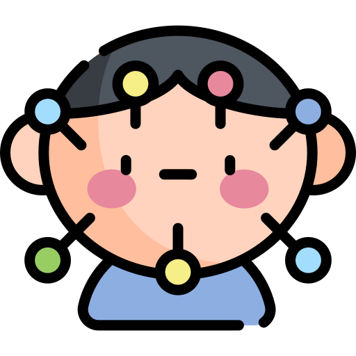 akupunktur Kawaii Lineal color icon