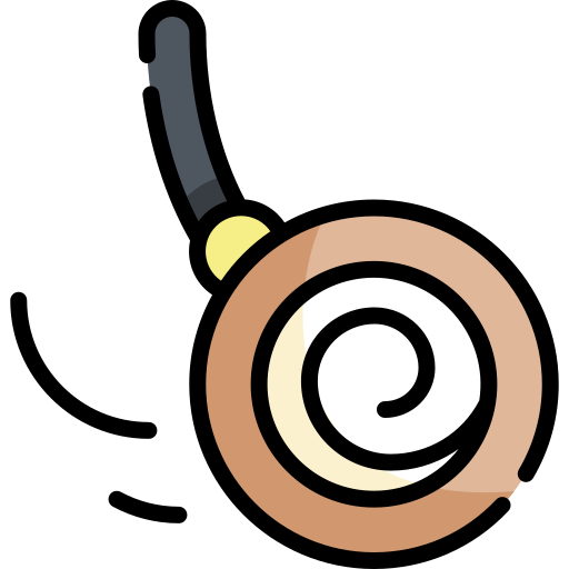 催眠術 Kawaii Lineal color icon