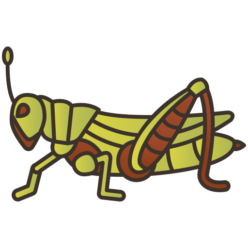 Grasshopper Amethys Design Lineal Color icon