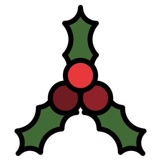 Mistletoe Generic Outline Color icon