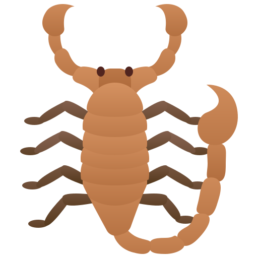 scorpion Amethys Design Flat Icône